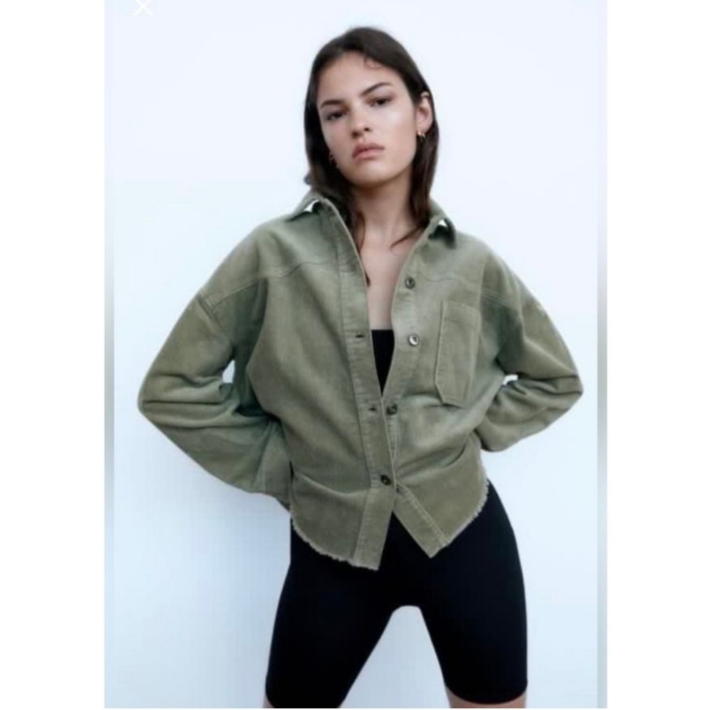 Zara Corduroy Overshirt